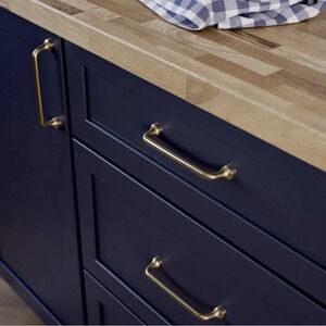 Origin 21 Emma 5-1/16-in 128mm Center to Center Champagne Bronze Drawer Pull 2pk